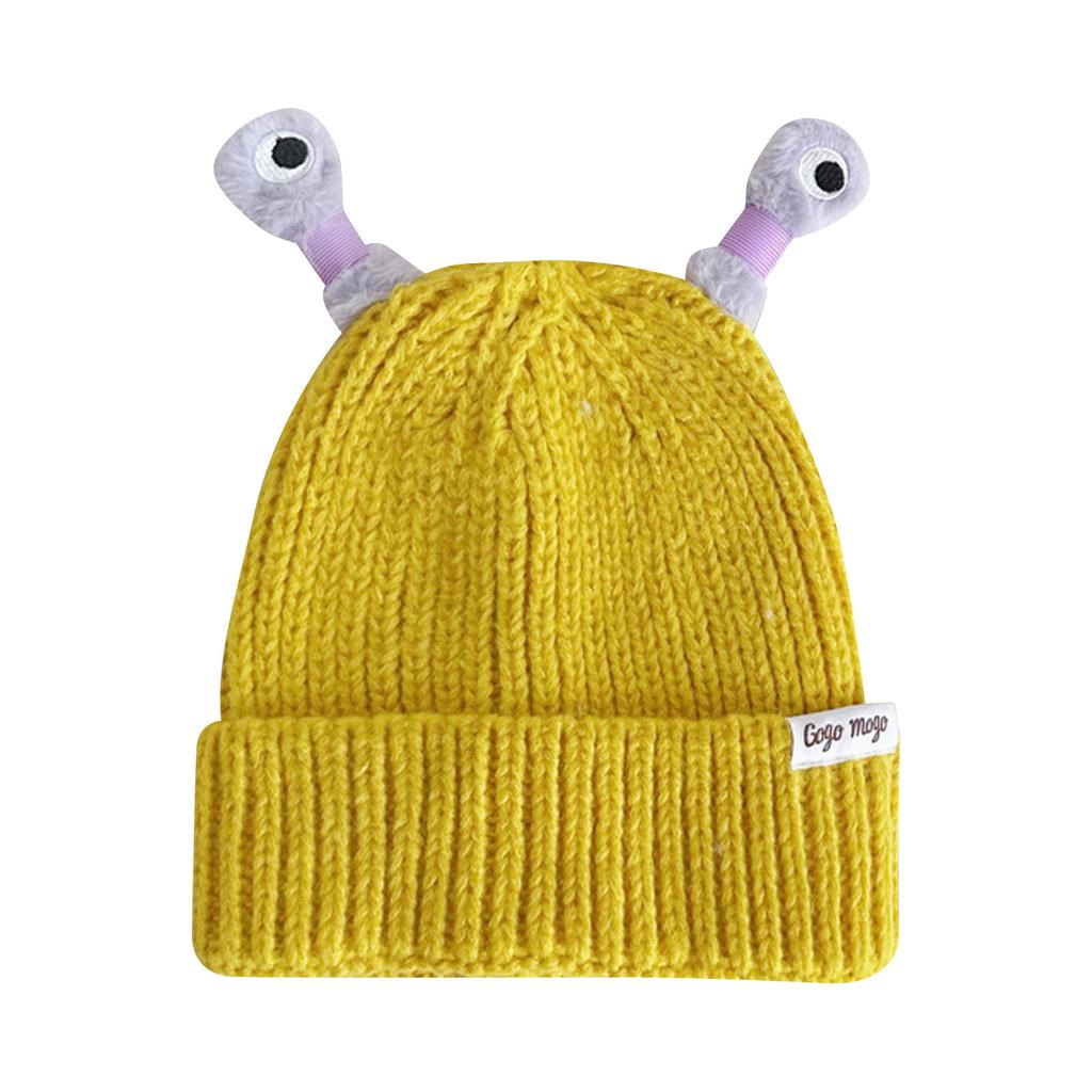 1 шт., милая детская вязаная шапка с забавными мигающими эластичными щупальцами для мальчиков и девочек, 1 шт., осень-зима