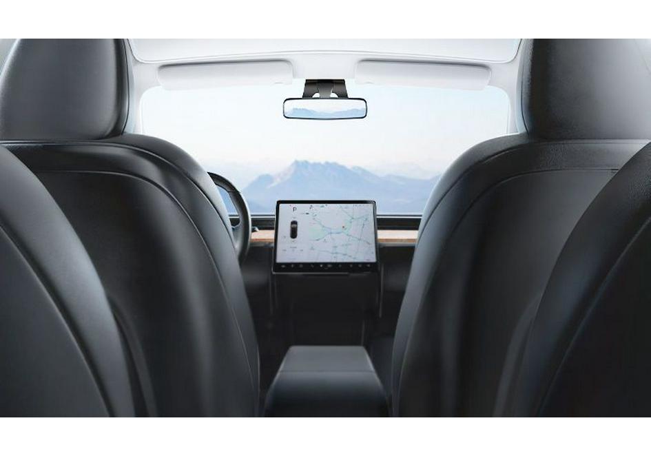 Солнцезащитная шторка на панорамную крышу Tesla Model 3/Y "Ледяной Кристалл" - Теплоизоляция и Защита от складывания
