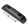 Bass Thumb Rest, Plastic Finger Rest with Screws for Precision Bass, Jazz Bass, and Bridge Guitars, Black