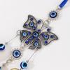 Evil Eye Blue Ward Off Evil Bead Tassel Bell Wind Chimes Pendant Amulet Mascot Feng Shui Home Wall Hanging Decor