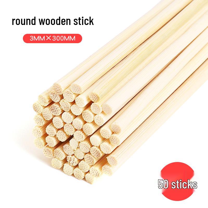 Бамбуковые палочки для архитектурного макета своими руками - Маленькие круглые бамбуковые стержни для рукоделия