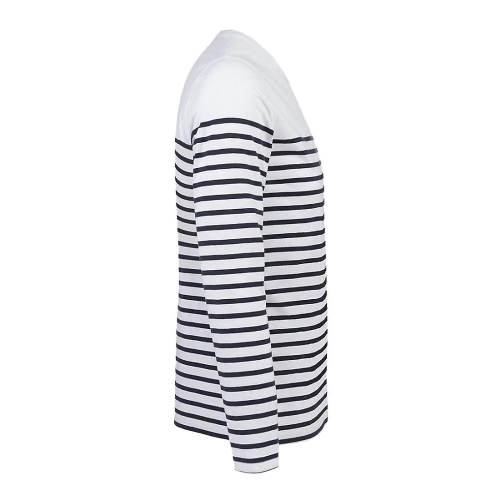 Mens Matelot Striped Long-Sleeved T-Shirt