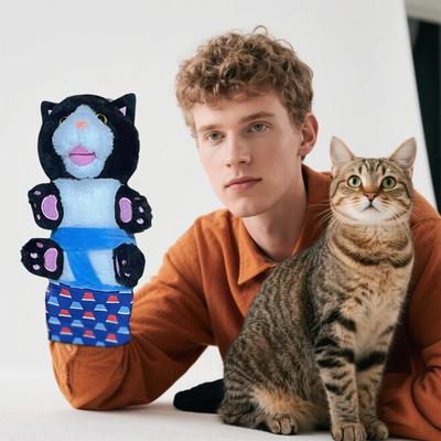 Игрушка Кукла Кот-Рестлер, Милый Внешний Вид Мгновенно Завоевывает Ваше Сердце.