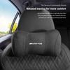 Car Headrest Neck Support Seat Lumbar Cushion Breathable Soft Neck Pillow Auto Accessories For Mercedes Benz AMG A B C E G CLA