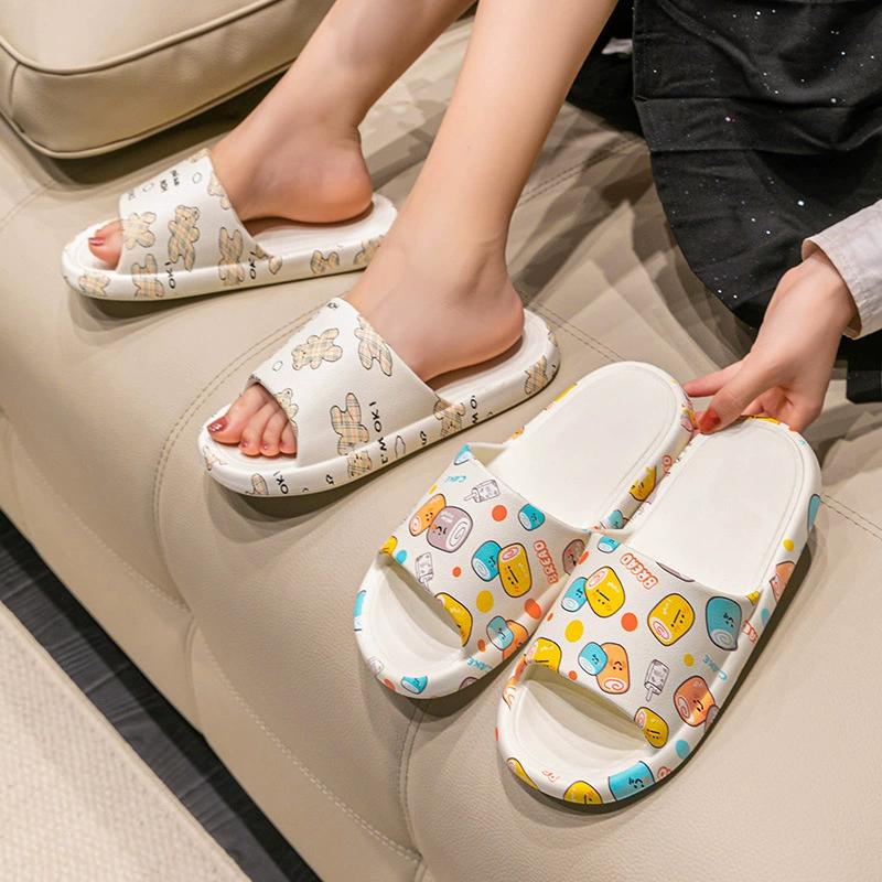 New Summer Internet Famous Men's and Women's Indoor Home Cool Slippers for Outdoor Wear, Summer One-piece Slippers for Cooldown