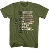 Official Mash 4077Th Squadron Where To Destinations T-Shirt Army
