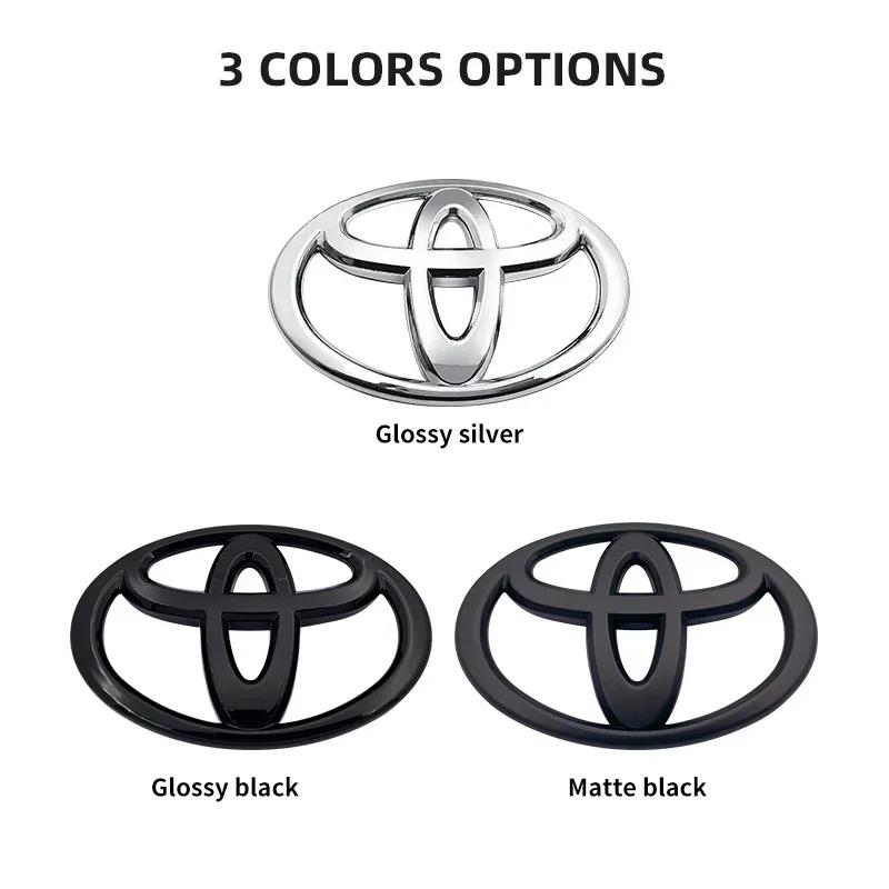 Автомобильный значок Значок на переднюю решетку логотип Наклейка на задний багажник для toyota RAV4 Camry yaris AVALON CHR PREVIA LEVIN PRIUS Vios REIZ