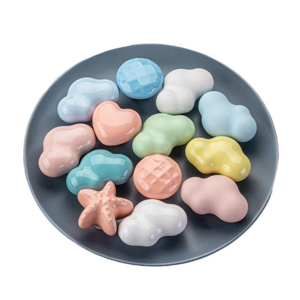 Длительное сохранение цвета Ручки-макаронс Матовые/Глянцевые ручки для дверей Мебель