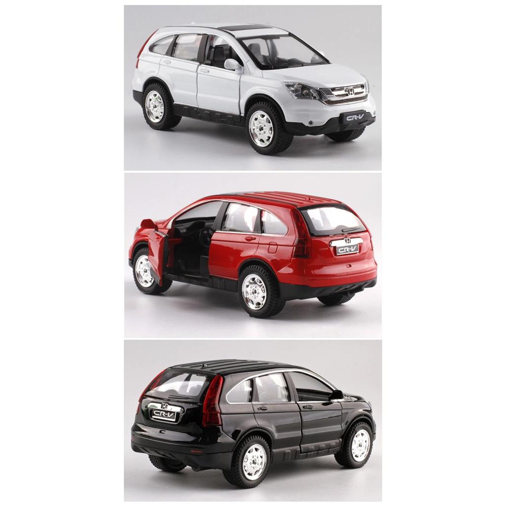 1/32 Honda CRV SUV Car Model Alloy Car Die-cast Toy Car Model Sound and Light Children's Toy Collectibles Gift