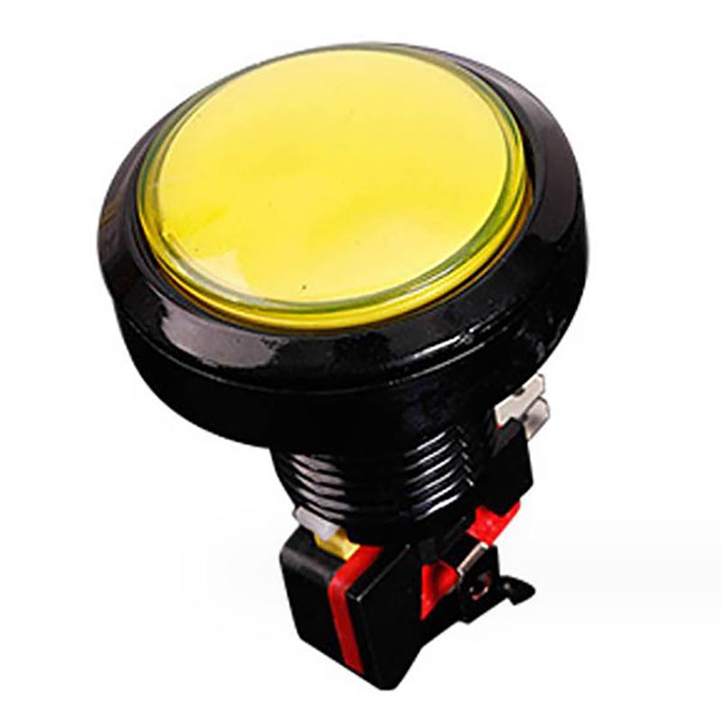 1Pcs 45Mm Push Button Arcade Button Led Micro Switch 12V Power Button Switch Set Green/Yellow/Red/White/Blue