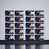 BBKQ7 Car Wheel Steering Wheel Wheel Hub Caps Badge Decal Decor Stickers For BMW M Power X1 X3 X5 X6 3 5 7 Series E46 E90 F30 G20