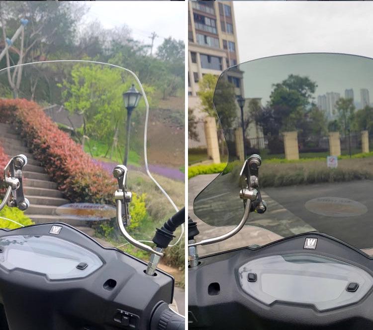 Передний ветровик для мотоциклов Haojue AFR125 и Suzuki UY125