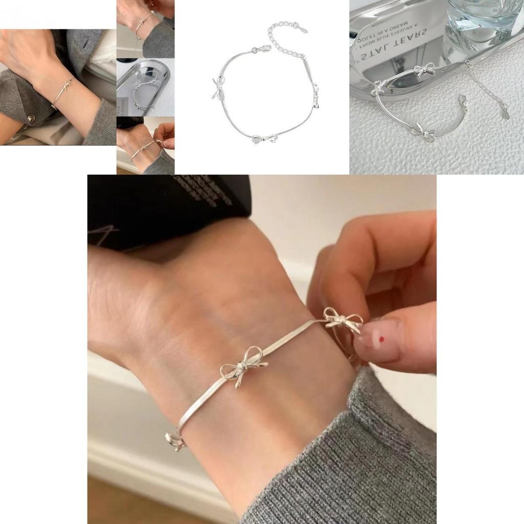 Luxurious Minimalist Butterfly Knot Bracelet For Women Spring 2024 New Fashion Accessory