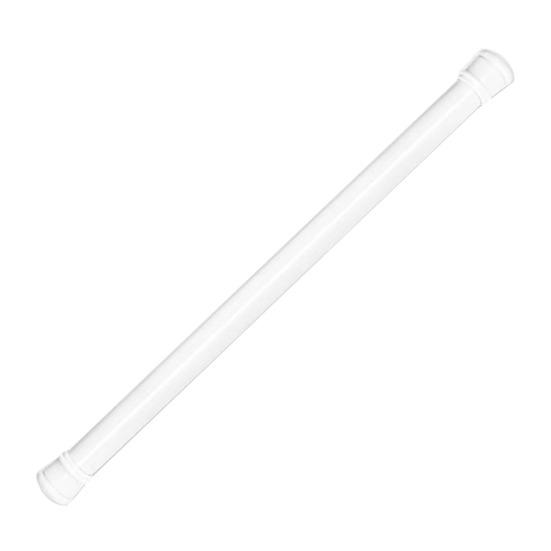 Карниз для штор с противоскользящим портом, текстурированный дизайн, простая установка, пружинный стержень для штор, душевых дверей