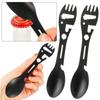 Multi-function Bottle Cans Opener Stainless Steel Multifunctional Spork  EDC Survival