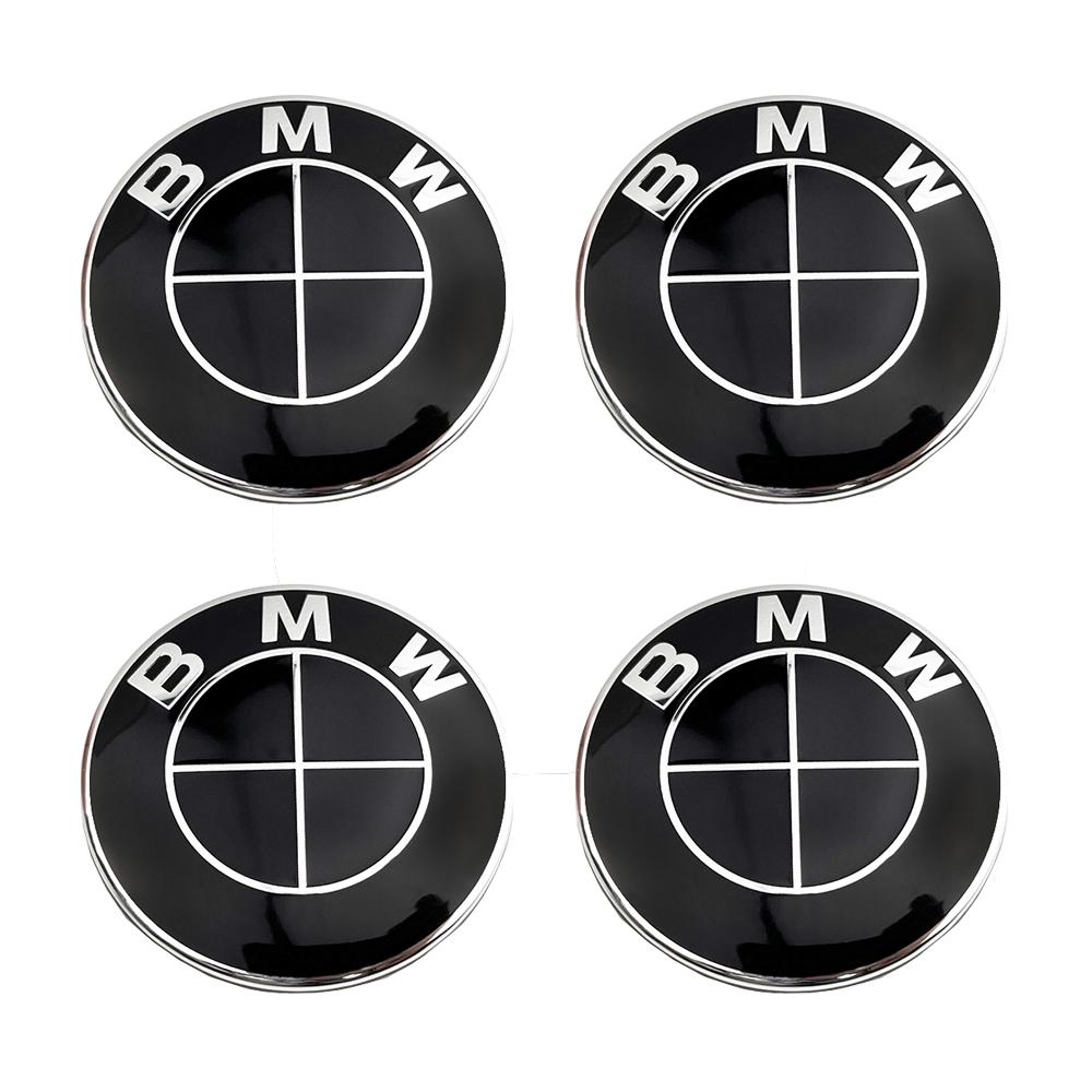 E46 E90 E60 4PCS 68MM 56MM Car Wheel Center Hub Cap For BMW E87 E36 E46 E60 E90 E91 E92 E93 F30 F20 M3 X1 X3 X5 X6 X7 Car Accessories AA7 AA7