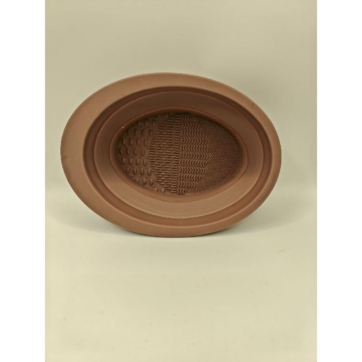 Makeup Brush Cleaning Set Beauty Sponge Cleaning Tool Powder Puff Cleaning Solution Drying Basket Silicone Folding Washing Bowl
