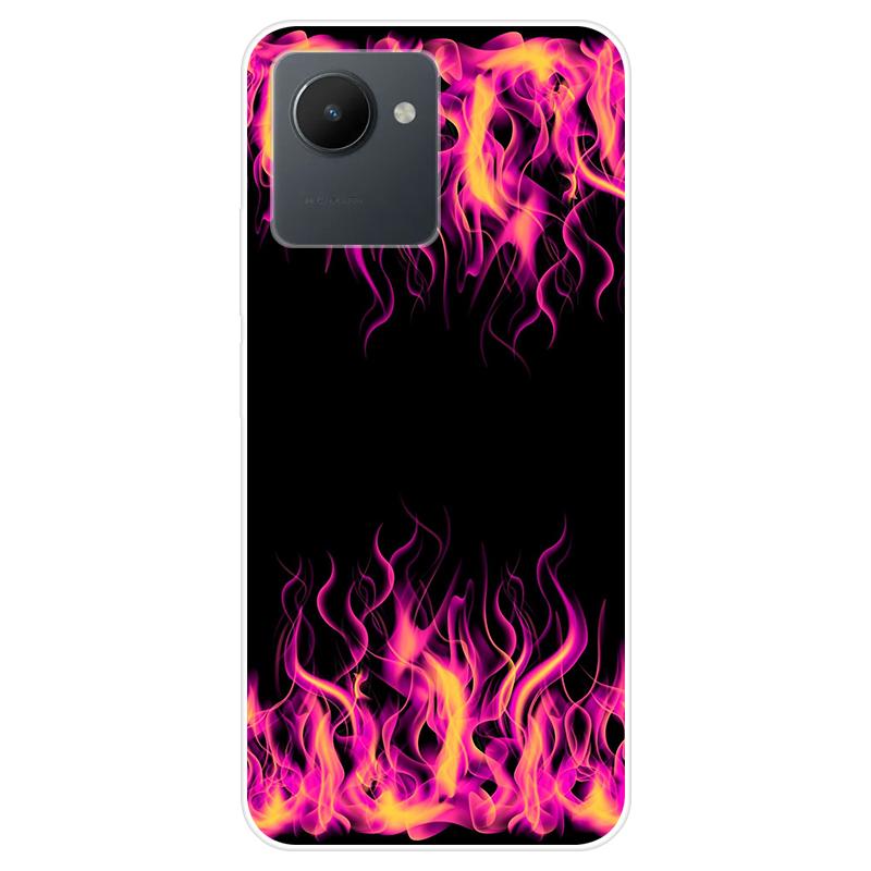 Для Realme C30S C 30S RealmeC30S чехол Мягкая силиконовая задняя крышка Чехол для телефона с рисунком из мультфильма Разнообразие