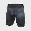 Men's Quick-Dry Printed Sports Compression Shorts & Tights