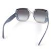 Excellent CHANEL sunglasses COCO Mark Eyewear Gray Black Clear Gray Women 71685A Used
