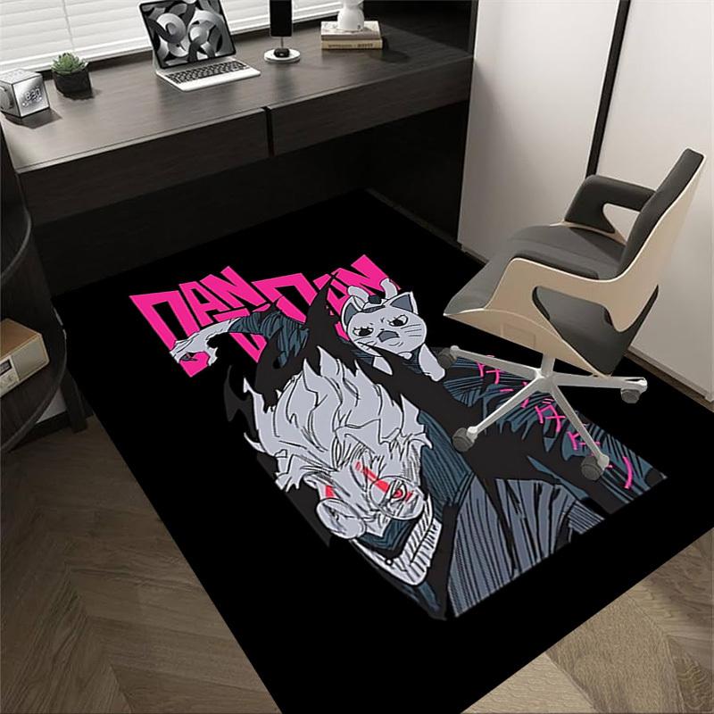 1 шт. Danganronpa Домашний Офис, Прочный Полиэстеровый Коврик для Пола с Легкой Очисткой, Декор для Офиса, Городской Стиль, Нескользящая Основа