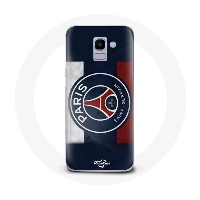 Coque pour Samsung Galaxy A6 2018 Paris Saint Germain PSG Logo