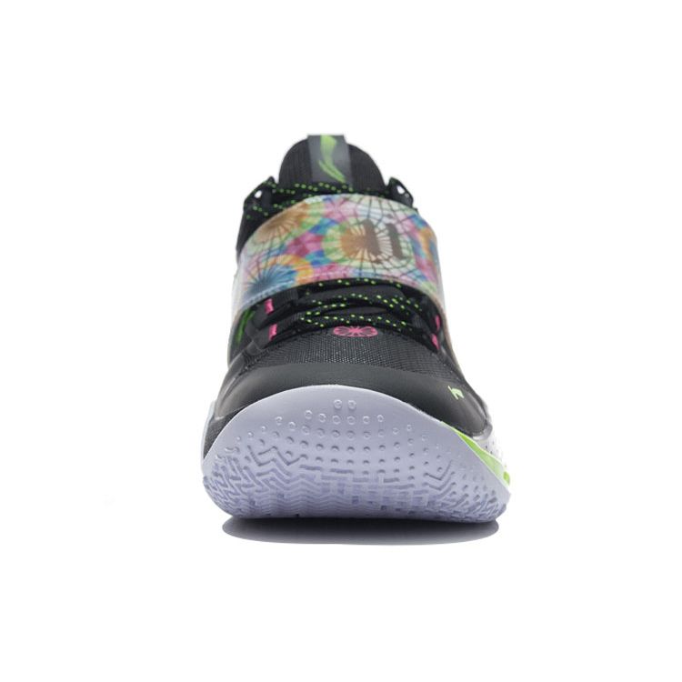 Баскетбольные кроссовки Li Ning Sonic 9 Notre Dame Rebound износостойкие среднего размера мужские баскетбольные кроссовки черные ABAR011-6