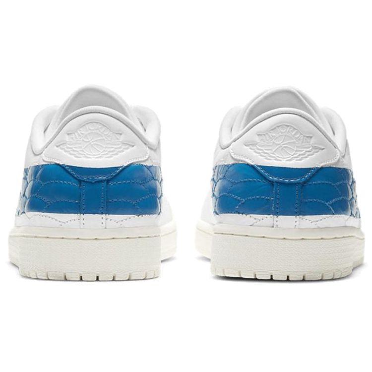 Кроссовки унисекс Air Jordan 1 Center Court в стиле милитари синие с белым парусом DJ2756-103