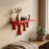 Plastic Melting Wall Shelf 3D Printed Wall Storage Rack Drip Floating Shelf  Potted Display