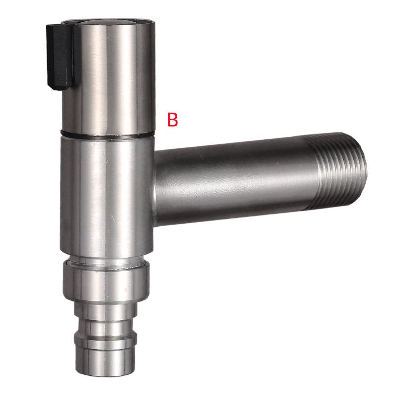 304 нержавеющая сталь кран для ванной комнаты угловой кран для стиральной машины открытый сад ванная туалет швабра бассейн кран G1/2' настенный