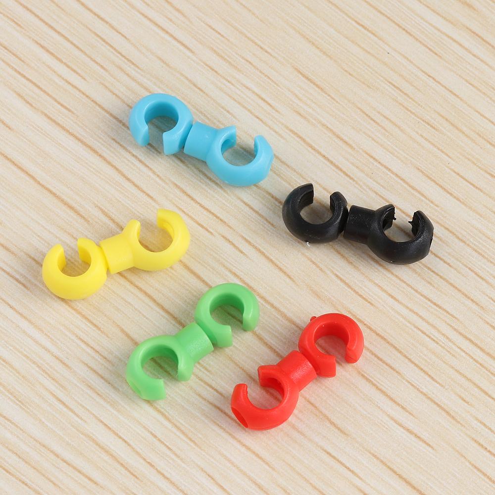 S Style Buckle Organizer Clamp Hose Brake Line Pipe Cord Winder Cable Housing Clips Wire Holder