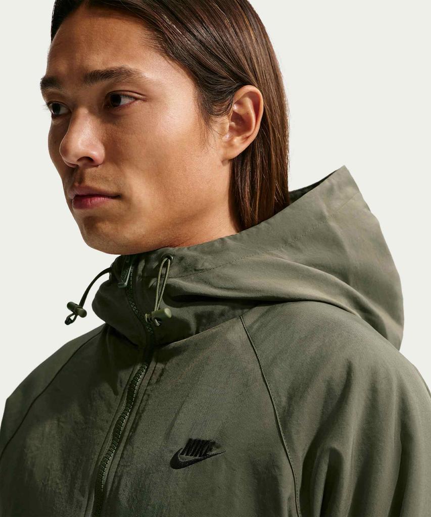Nike Winterized Woven Hooded Jacket M - Cargo Khaki:Black / Iq3757-325