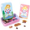 Magnetic 3D Puzzle Children Dress Up Expression Travel Tin Box Jigsaw Game Early Education Imagination Toys Gifts For Girls