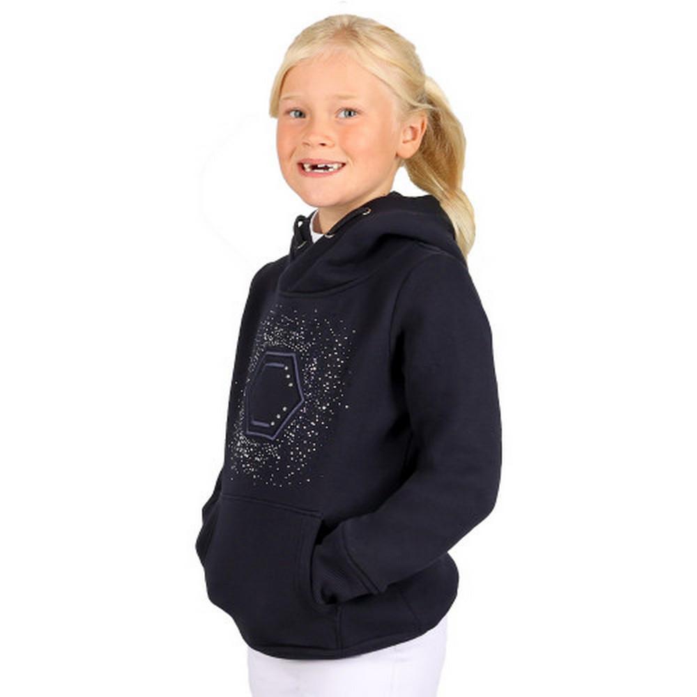 Coldstream Childrens/Kids Next Generation Swanlaws Diamante Drawstring Hoodie