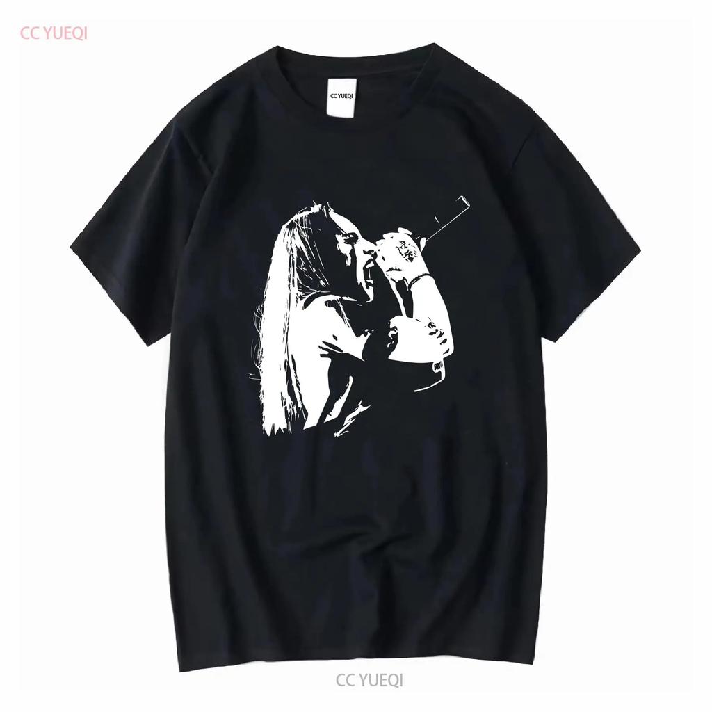 Tatiana Shmayluk Jinjer Band T shirt long or short sleeves vintage Washed Comfortable Breathable streetwear homme