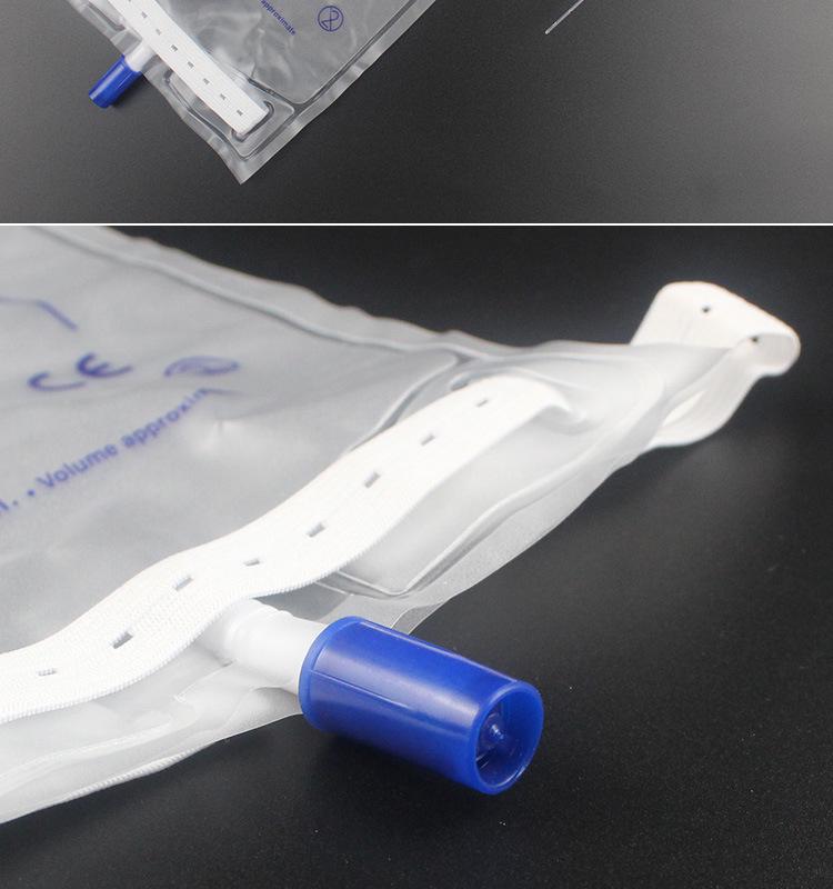 500ml Pet Urine Collection Bag with Anti-Reflux Tube - Disposable Cat & Dog Catheter