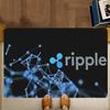 Коврик для двери XRP Ripple Криптовалюта Нордический стиль Спальня Гостиная Прихожая Дом Балкон Противоскользящий Alfombra