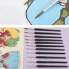 11 шт. Миниатюрные кисти для рисования, набор из 11 кистей для рисования мелких деталей, тонкая мини-кисть для рисования акварелью, акриловая краска для лица