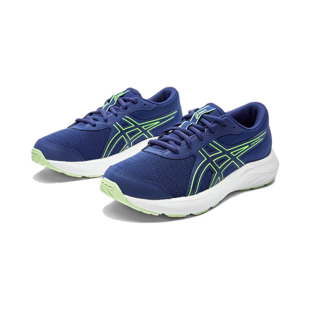ASICS CONTEND 9 Abrasion Resistant Rebound Breathable Support Low top Kids' Running Shoes Blue 1014A337-402