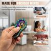 # Bicycle Chain Finger Spinner, Silent CNC Machined Stainless Steel Gear Fidget Toy for Adults, Office Stress Relief  Focus Tool