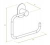 Miri Non-Invasive Graphite Toilet Paper Holder
