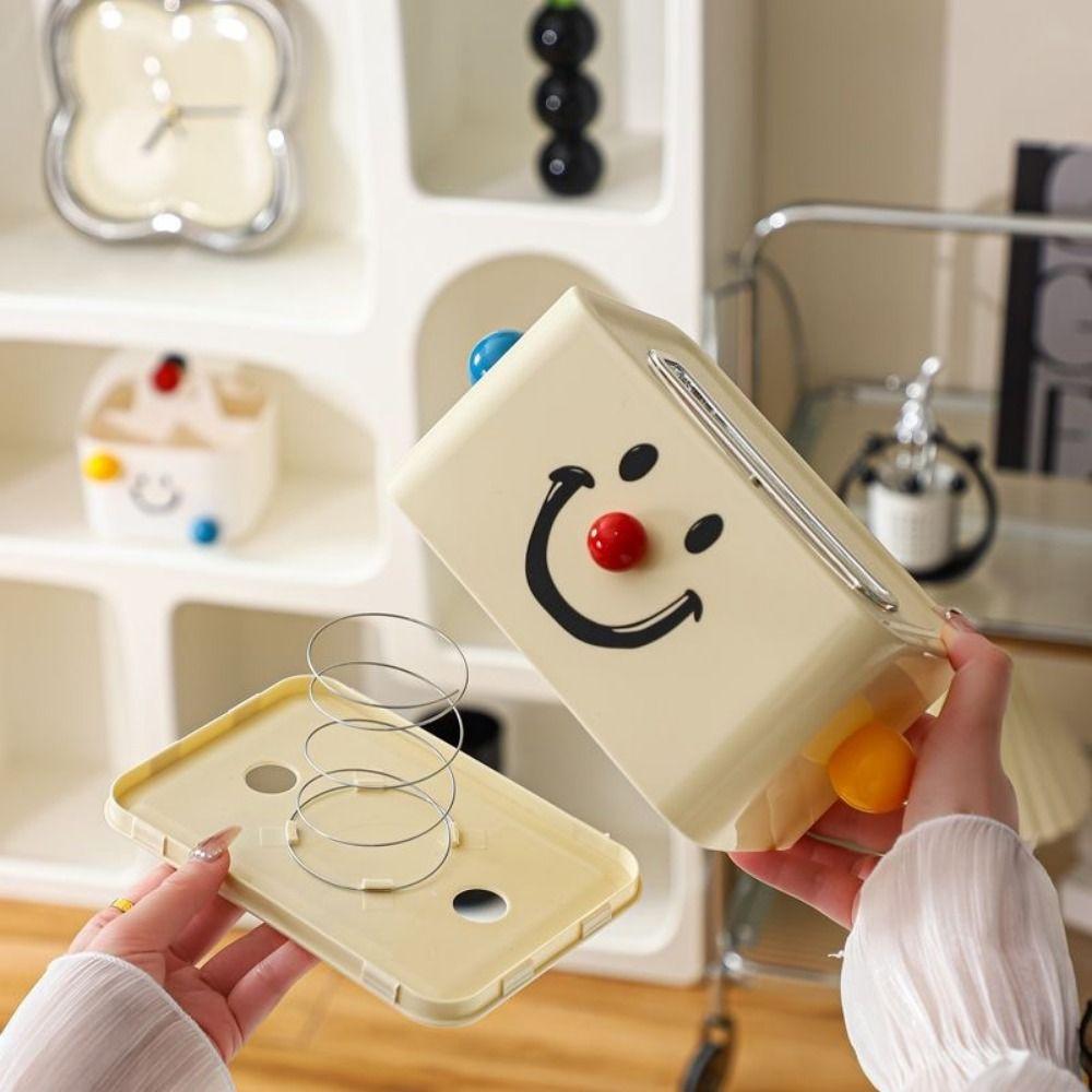Creative Paper Holder Plastic Tissue Case Cover Gift Clown Tissue Box Bathroom