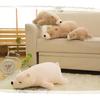 BDHD Premium Sleepy Animals Body Polar Bear and Brown Available in Sizes Fluffy and Squishy Plush Body Gift Polar Pillow, Bear, (Approx. 30cm, 50cm,