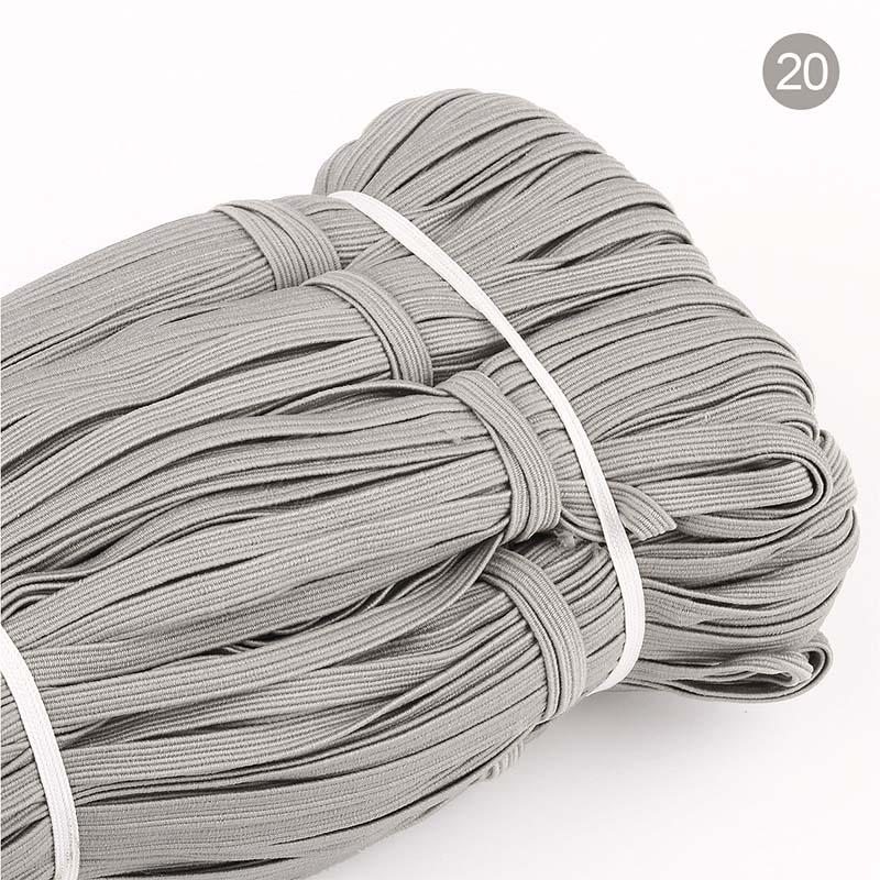 30 м эластичная резинка 0,6 см, тонкая плоская повязка на голову, аксессуары для волос, сделай сам, для одежды, обуви, аксессуары для шитья