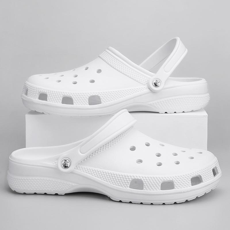 Cross The Same Hole Shoes Men And Women Couples Large Size Bag Head Slippers Fashion Versatile Outdoor Beach Eva Cool Slippers