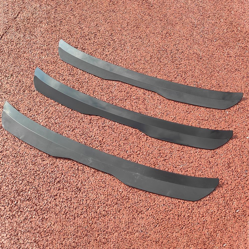 Для Mazda 3 хэтчбек 2006-2012 задняя крышка багажника автомобильный спойлер крылья глянцевый черный карбон универсальные внешние аксессуары