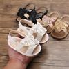 Baby Shoes Summer New 0-1 Years Old Glue Bottom Bow Shoe Learning Shoes Baby Shoes