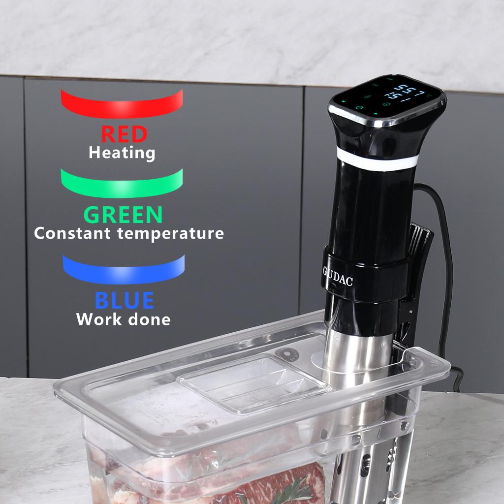 Высокоточный контроль температуры Sous Vide мультиварка Термоиммерсионный циркуляционный водонепроницаемый вакуумный температурный аппарат