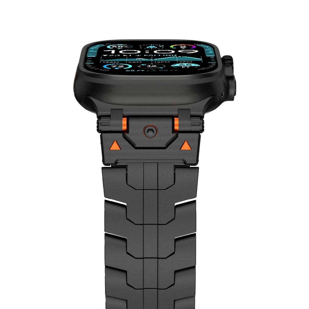 Металлический ремешок из нержавеющей стали для Apple Watch Band Ultra 2/1 49 мм 10 9 8 7 46 мм 42 мм 41 45 мм Мужской браслет для Iwatch 6 5 4 SE 44 мм
