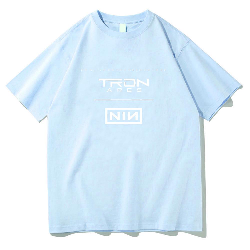 Nine Inch Nails As Alive As You Need Me To Be Graphic T Shirts Rock Band Men's Summer Casual Sports Comfortable Loose Tee Unisex